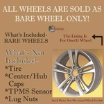 22" X 8" Toyota Sequoia Tundra 2022-2025 Factory Oem Wheel Rim 4260D0C030 Remanufactured. Price: $550.00.