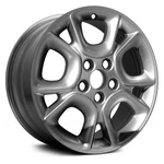 For Toyota Sienna 04-07 Alloy Factory Wheel V-spoke Silver 17X6.5 Used. Price: $279.84.