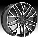 Motiv Maven Gloss Black Machined 20X8.5 5X4.5 / 5X120 40MM (437MB-2855740) New. Price: $244.80.