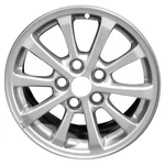 2010-2013 Mitsubishi Lancer 16" Silver Oem Factory Wheel Rim 4250B731 Remanufactured. Price: $199.57.