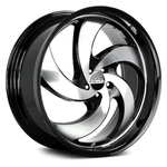 Strada Retro Wheels 22X9 (15, 5X114.3, 74.1) Black Rims Set Of New. Price: $1116.00.
