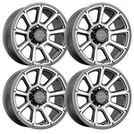 (SET-4) Vision 353 Turbine 18X9 6X135 18MM Gunmetal Wheels Rims Inch New. Price: $697.00.