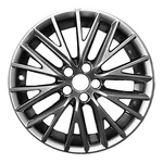 18X8.5 Painted Medium Smoked Hypersilver Wheel Fits 2014-2015 Lexus IS250 Sedan Remanufactured. Price: $317.96.