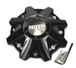 New Moto Metal Gloss Black Bolt On Wheel Center Cap 5/6/8 Lug MO201 MO970. Price: $29.00.