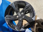 Wheel 20X8-1/2 Twisted Split Spoke Black Fits 19-24 Camaro 2145533 New. Price: $399.87.