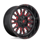 Fuel D612 Stroke Gloss Black Red Tinted Clear Rim: 20X10, 8X165.1/8X6.5, -18 New. Price: $551.00.