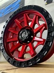 Fuel Rim Red D695 (18X9 6X139.7) New. Price: $380.00.