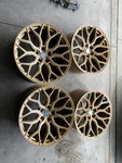 Vossen HF-2 Brushed Gold HF2-2P47 22X10.5" 5X130 /ET18 Used. Price: $3500.00.
