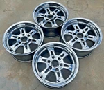 Weld Evo 476 Velociti Forged Vintage Chrome 18" Wheels 18X8.5 Rims 6X5.5 Set Used. Price: $809.10.
