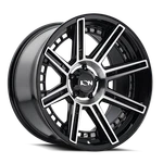 Ion Alloy Series 20X10 6X5.5 -24MM Gloss Black/machined 149-2183B New. Price: $325.42.