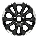 18X8 Double Spoke Alloy Wheel Polished Flange & Painted Black 560-97059 Remanufactured. Price: $402.89.