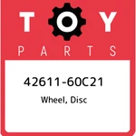 42611-60C21 Toyota Wheel, Disc 4261160C21, New Genuine Oem Part. Price: $1004.30.