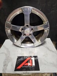 12-13 Chevy Captiva Sprt Wheel Rim 17X7 5 Spoke Lug Chrome(opt Rvf) W/tpms Oem Used. Price: $124.62.