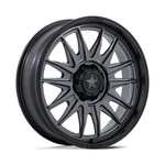 24" Msa Offroad Wheels M55 Commander Utv Gunmetal M-blk Lip 24X10 5X4.5 -25MM New. Price: $518.00.