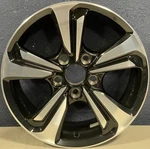 Honda Civic 14-15 16X6-1/2 Spoke Machined Black 64062 Used. Price: $237.50.