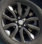 2017 Range Rover Sport Oe Wheel 20X8-1/2 10 Spoke 5 Split Black Land Used. Price: $402.80.