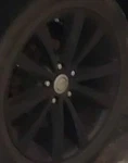 2014 200 Oe Wheel 18X7-1/2 Black Chrysler Used. Price: $127.20.