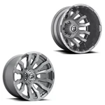 20X10 Fuel D693 Blitz 05-UP Ford Dually Super Single Wheels 8 Lug Set Of New. Price: $2432.70.