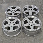 Asso R-701 Akt Logic Wheels 16X7/8 +28/35 5X114.3 Rare Foxbody Saleen Mustang Used. Price: $3200.00.