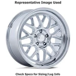 American Racing Vintage VN516PX17803400 G-force 17"X8" Wheel Chrome New. Price: $401.32.