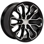 Oe Replica Wheels CV54 Rim 17X8 6X120 Offset 33 Black Machined (quantity 1) New. Price: $235.00.