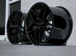 Carbon Black Flash C7 ZR1 Style Wheels Set 19X10/20X12" Fits: 2015-2019 Z06 New. Price: $1259.00.