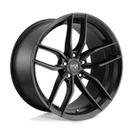 Niche Vosso 22X9 +38 Matte Black Wheel Rim 5X127 5X5 (qty 4) M203229075+35 New. Price: $2348.00.