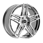 Motiv Lunar Chrome 20X8.5 5X112 / 5X4.5 40MM (440C-2855940) New. Price: $340.80.