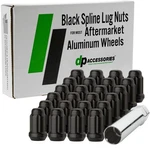 Black Lug Nuts For 2007-2008 Isuzu I-370 With Aftermarket Wheels New. Price: $52.00.