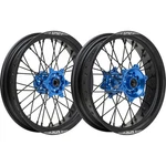 Turner Performance Products Supermoto Titan Front And Rear Wheel Set - Blue New. Price: $799.99.
