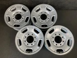 (4) Gmc Sierra Chevy Silverado Suburban 2500 3500 Steel Wheels Rims 17" Used. Price: $649.00.