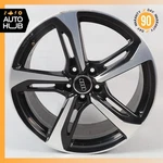 Audi Tt X 19" Wheel Rim Black Polished 8S0601025N Oem Used. Price: $332.23.