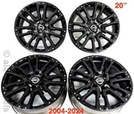 Nissan Titan Aluminum Black Factory Oem Wheel Rim 62754 2004-2024 New. Price: $995.00.