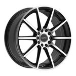 Motiv 431MB Elicit 16X7.5 5X108/5X114.3 Offset 40 Machined Black (quantity 4) New. Price: $556.10.