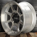 Falcon T8 6X139.7 6X5.5 17X9 -12 Offset Brushed Silver Spokes Single Wheel New. Price: $280.00.