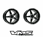X2 Vms Drag Racing V-star 17X10 Rear Wheels Rims Pair For 06-13 Chevy Corvette New. Price: $571.95.