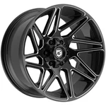 Gear Off-road 777BM Vortex 20X9 6X135/6X5.5 +0MM Black/milled Wheel Rim Inch New. Price: $246.99.
