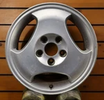 Wheel Rim Saab 900 1997 1998 4905626 Painted Oem Factory 68187 15" Used. Price: $125.00.