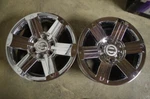 18 Inch Chrome Genuine Nissan Wheels For Titan And Armada Used. Price: $400.00.