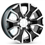New 17" Replacement Alloy Wheel For 2020-2023 Toyota Tacoma 75259 Black Machined. Price: $209.95.