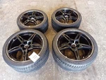 Front & Rear 5-SPOKE Painted Black Wheels From 2022 Corvette C8 8838271 Used. Price: $1850.77.