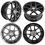 16"X7" 5X100 OFFSET+38MM Gray Alloy Wheels Rims For Corolla 2003-2024 New. Price: $481.99.