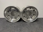 8X275 Lug 22X14 Forged Aluminum Super Single Wheels Front Rear Northstar Alcoa Used. Price: $1200.00.