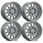 (SET-4) Raceline Rogue Matte Titanium 16X8 6X5.5/6X139.7 0MM Wheels Rims Inch New. Price: $1115.00.