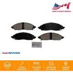 Front Ceramic Disc Brake Pads For Jeep Chrysler Pacifica Grand Cherokee New. Price: $97.55.