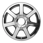04581 Reconditioned Oem Aluminum Wheel 18X8 Fits 2004-2005 Cadillac Srx Remanufactured. Price: $239.00.