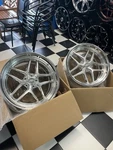 Esko Plata Staggered Forged Set 22X9 22X11 5X127 Brushed/polish New. Price: $3899.00.