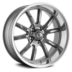 Ridler 650 Wheel 18X8 (0, 5X120.65, 83.82) Gray Single Rim New. Price: $299.99.