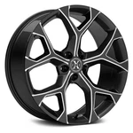 Xcess X05 Wheels 22X9 (35, 5X120.65, 74.1) Black Rims Set Of New. Price: $1544.00.