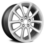 Ford Fusion 08-10 Alloy Factory Wheel V-spoke Charcoal Gray 18X7.5 Used. Price: $316.38.
